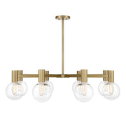 Savoy House 1-3074-8-322 Eight Light Chandelier, Warm Brass