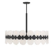 Savoy House 1-3722-10-89 Ten Light Chandelier, Matte Black