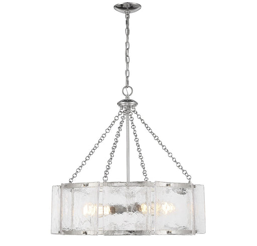 Savoy House 1-8200-5-109 Five Light Pendant, Polished Nickel