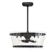 Savoy House 24-FD-8853-89 LED Fan D'Lier, Matte Black