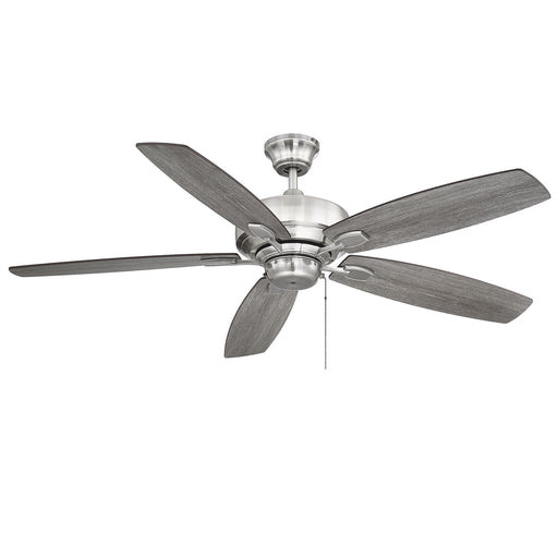 Savoy House 52-830-5RV-187 52" Ceiling Fan, Brushed Pewter