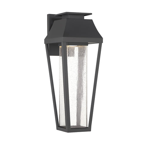 Savoy House 5-354-BK LED Outdoor Wall Lantern, Matte Black