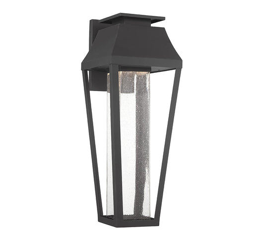 Savoy House 5-355-BK LED Outdoor Wall Lantern, Matte Black