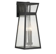Savoy House 5-636-BK Three Light Outdoor Wall Lantern, Matte Black