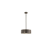 Savoy House 6-1272-4-50 Four Light Convertible Semi-Flush/Pendant, Black Cashmere