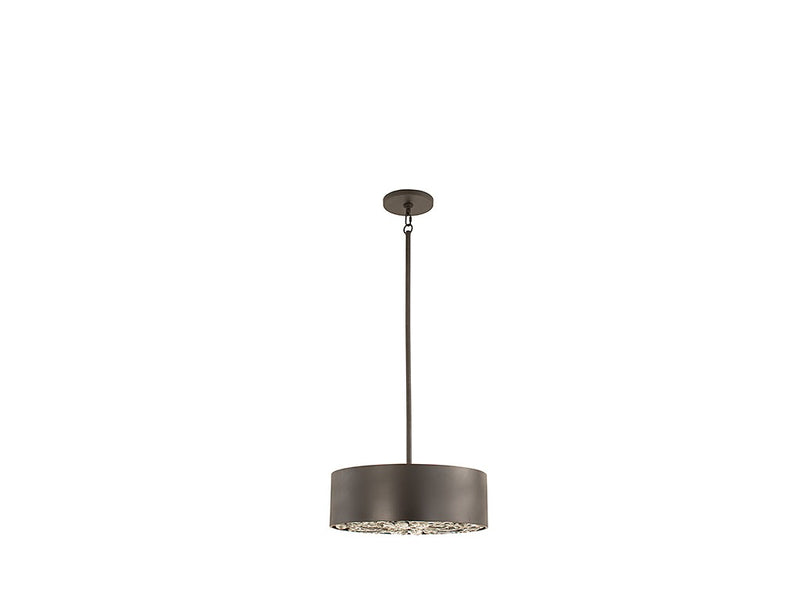 Savoy House 6-1272-4-50 Four Light Convertible Semi-Flush/Pendant, Black Cashmere