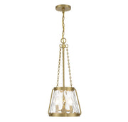 Savoy House 7-1803-3-322 Three Light Pendant, Warm Brass