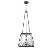 Savoy House 7-1804-4-89 Four Light Pendant, Matte Black