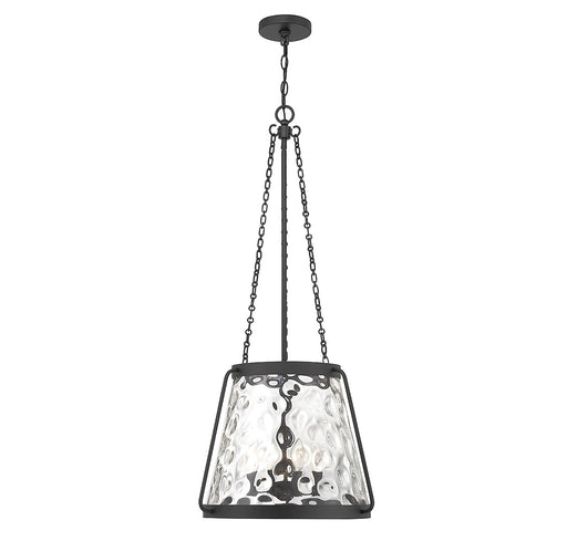 Savoy House 7-1804-4-89 Four Light Pendant, Matte Black