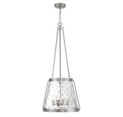 Savoy House 7-1804-4-SN Four Light Pendant, Satin Nickel