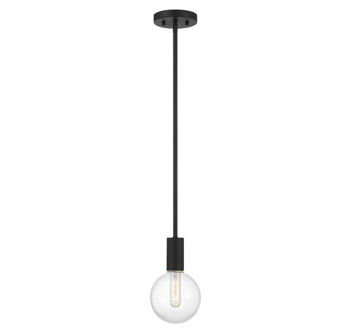 Savoy House 7-3075-1-89 One Light Mini Pendant, Matte Black