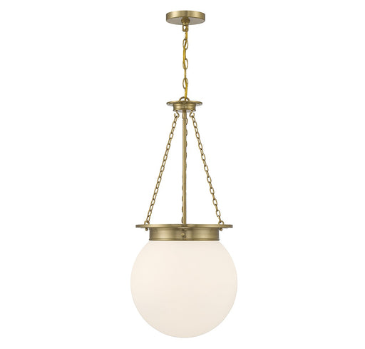 Savoy House 7-3901-3-322 Three Light Pendant, Warm Brass