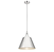 Savoy House 7-4499-1-109 One Light Pendant, Polished Nickel