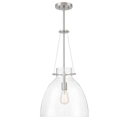 Savoy House 7-7006-1-SN One Light Pendant, Satin Nickel