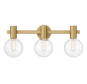 Savoy House 8-3076-3-322 Three Light Bathroom Vanity, Warm Brass