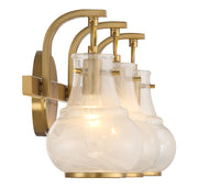 Savoy House 8-4417-3-322 Three Light Bathroom Vanity, Warm Brass (5)