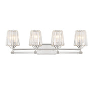 Savoy House 8-6001-4-109 Four Light Bathroom Vanity, Polished Nickel