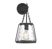Savoy House 9-1801-1-89 One Light Wall Sconce, Matte Black