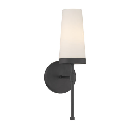 Savoy House 9-2801-1-89 One Light Wall Sconce, Matte Black