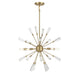 Shoppers Lighting SH7028NB Maria Five Light Pendant, Natural Brass Main Image.jpg