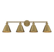 Shoppers Lighting SH80065NB Juliette Four Light Bathroom Vanity Light, Natural Brass Main Image.jpg