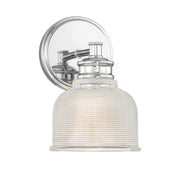 Shoppers Lighting SH90093CH Eliza One Light Wall Sconce, Chrome Main Image.jpg