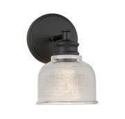 Shoppers Lighting SH90093MBK Eliza One Light Wall Sconce, Matte Black Main Image.jpg