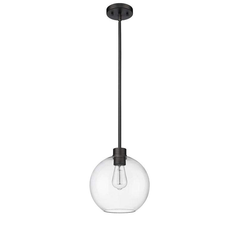 Millennium 2991-PBK Basin One Light Outdoor Hanging Lantern, Powder Coat Black Main Image.jpg
