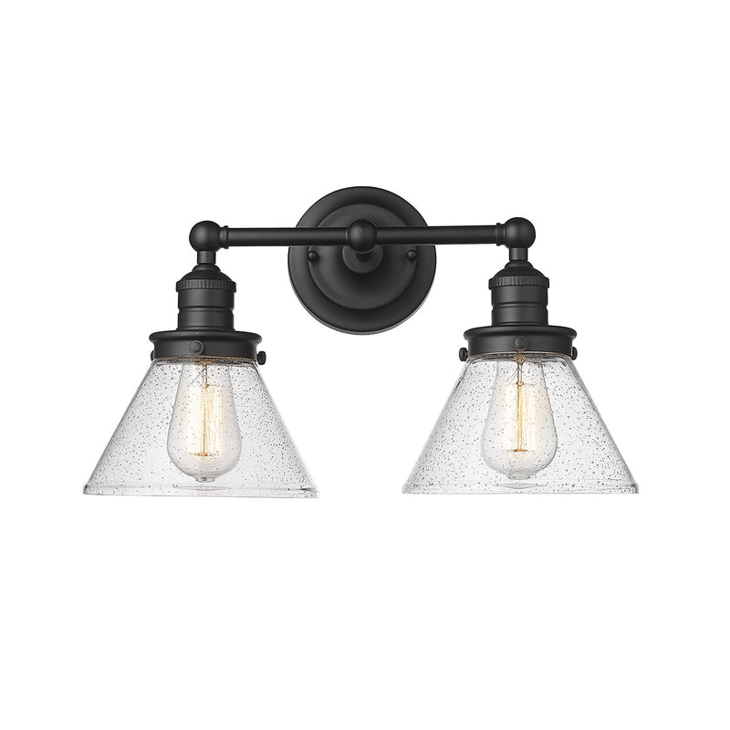 Millennium 4142-MB Eyden Two Light Vanity, Matte Black Main Image.jpg