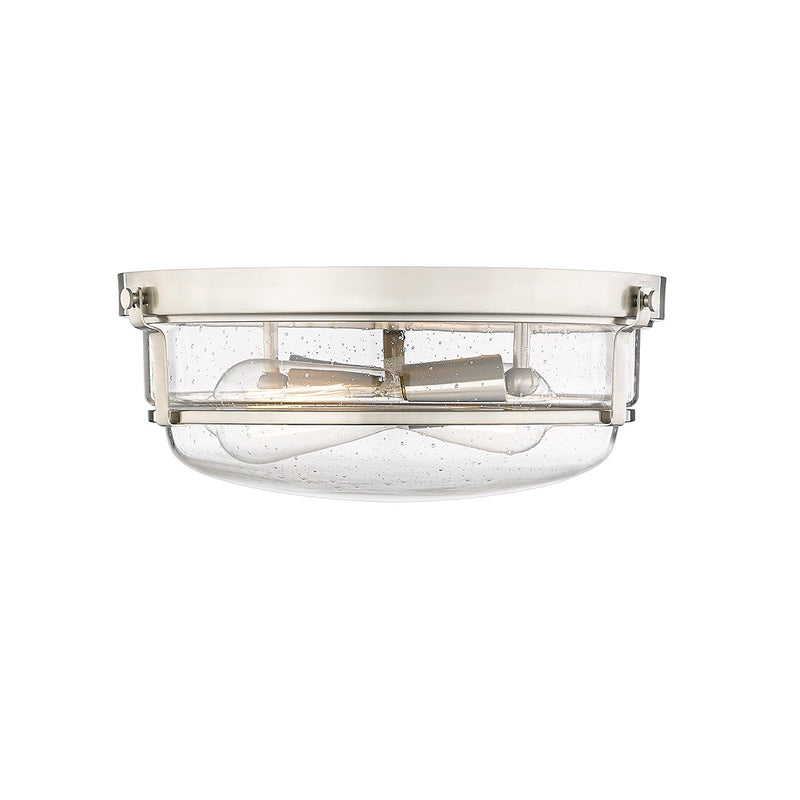 Millennium 4652-BN Mayson Two Light Flushmount, Brushed Nickel Main Image.jpg