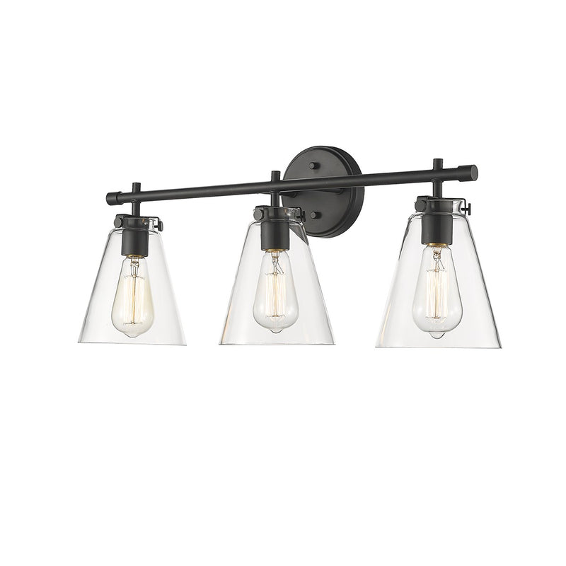 Millennium 8123-MB Aliza Three Light Vanity, Matte Black Main Image.jpg