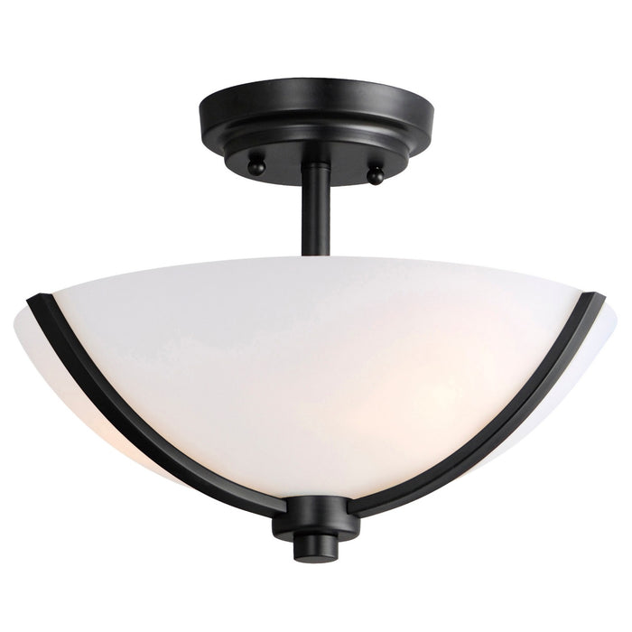 Maxim 20031SWBK Deven Three Light Semi Flush Mount, Black Main Image.jpg