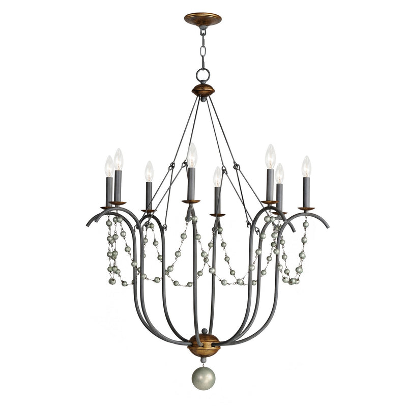 Maxim 20488GN Formosa Eight Light Chandelier, Golden Noir Main Image.jpg