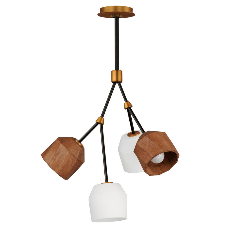 Maxim 28274DBZAB Akimbo LED Pendant, Dark Bronze/Antique Brass Main Image.jpg