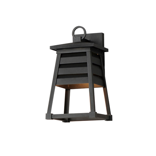 Maxim 40632BK Shutters One Light Outdoor Wall Sconce, Black Main Image.jpg