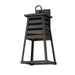 Maxim 40634BK Shutters One Light Outdoor Wall Sconce, Black Main Image.jpg