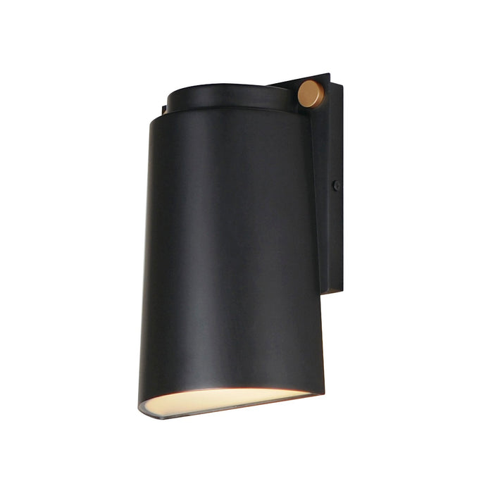 Maxim 42122BKAB Rivet LED Outdoor Wall Sconce, Black / Antique Brass Main Image.jpg