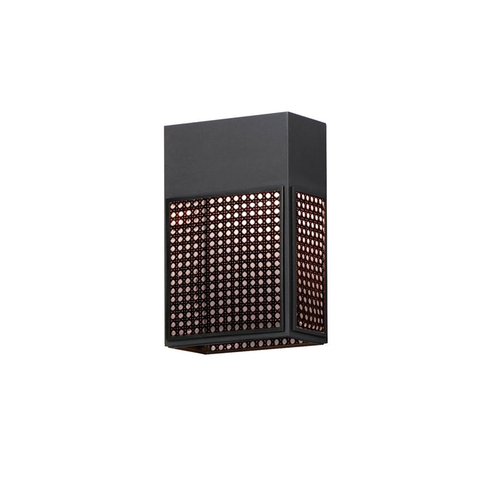 Maxim 54802BK Lattice LED Outdoor Wall Sconce, Black Main Image.jpg