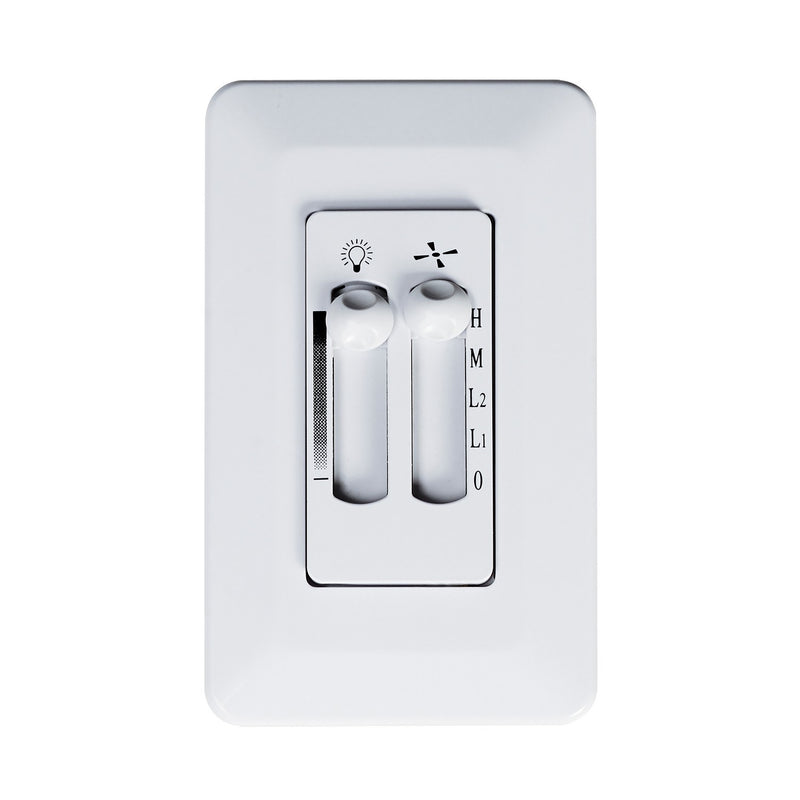 Maxim FCT8881WT Accessories Wall Control Light Dimming and Fan Control, White Main Image.jpg