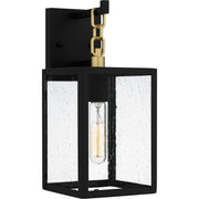 Quoizel ANC8406MBK Anchorage One Light Outdoor Wall Mount, Matte Black Main Image.jpg