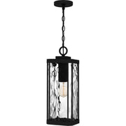Quoizel BCR1907MBK Balchier One Light Outdoor Hanging Lantern, Matte Black Main Image.jpg