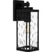 Quoizel BCR8406MBK Balchier One Light Outdoor Wall Mount, Matte Black Main Image.jpg