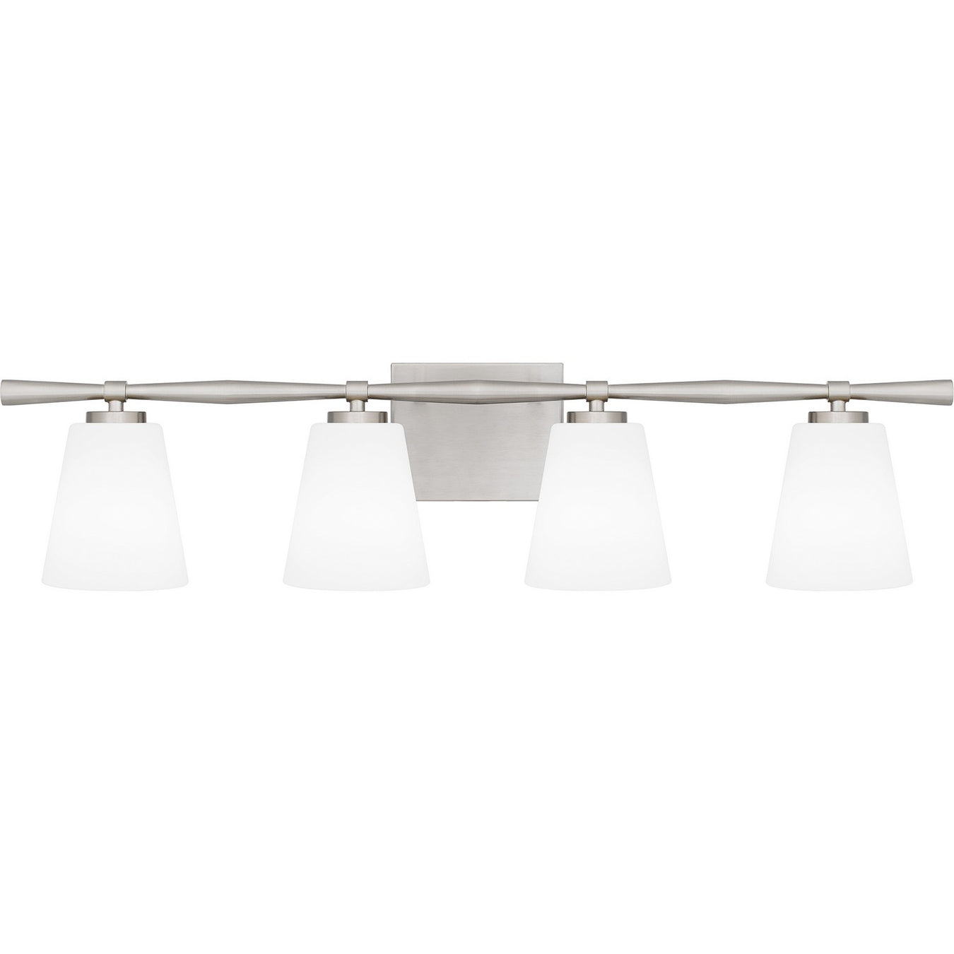 Quoizel BID8631BN Brindley Four Light Bath, Brushed Nickel Main Image.jpg