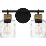 Quoizel BTC8614MBK Baltic Two Light Bath, Matte Black Main Image.jpg