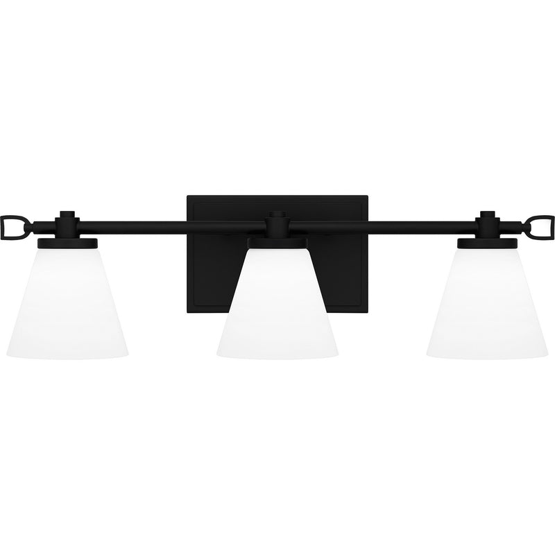 Quoizel DNL8621MBK Daniels LED Bath, Matte Black Main Image.jpg