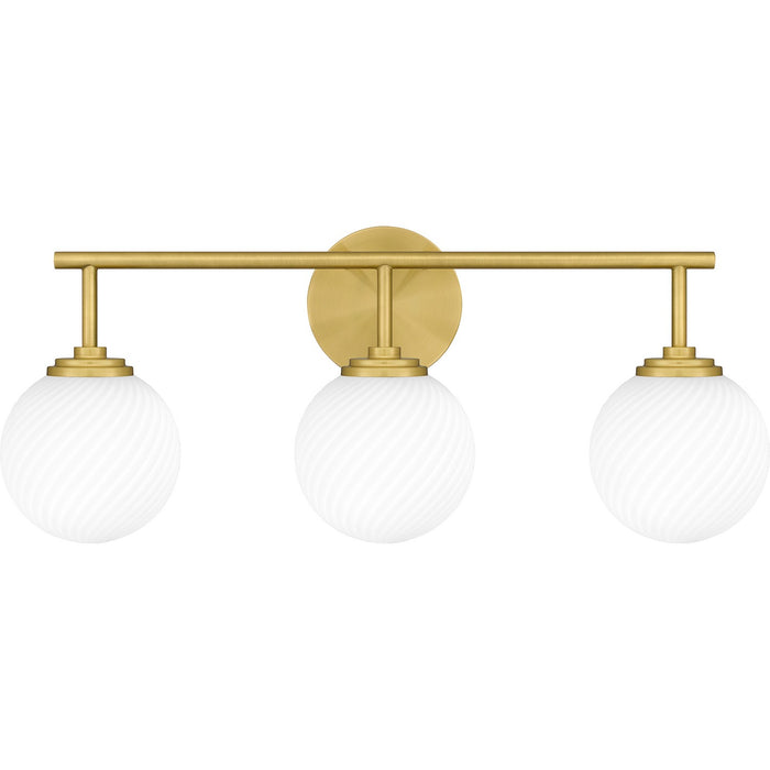 Quoizel ELO8624AB Eloise Three Light Bath, Aged Brass Main Image.jpg