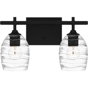 Quoizel LCY8615MBK Lucy Two Light Bath, Matte Black Main Image.jpg
