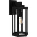 Quoizel MNK8407MBK Mesnick One Light Outdoor Wall Mount, Matte Black Main Image.jpg