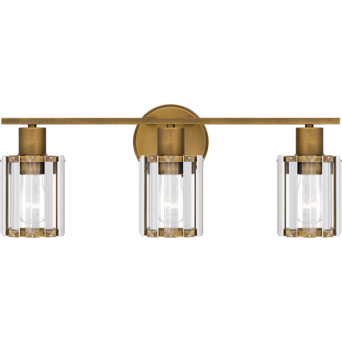 Quoizel PCILA8621WS Isla Three Light Bath, Weathered Brass Main Image.jpg