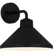 Quoizel REN8411MBK Rencher One Light Outdoor Wall Mount, Matte Black Main Image.jpg